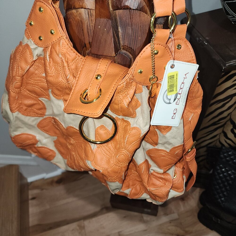 Big Buddha Bag - NWT - Flower Shoulder Handbag